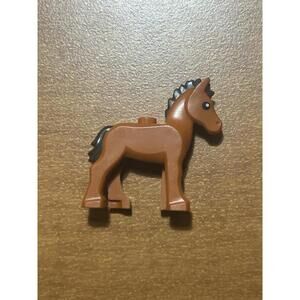 LEGO Minifigure Horse Foal Dark Brown Series 22 Set 71032
